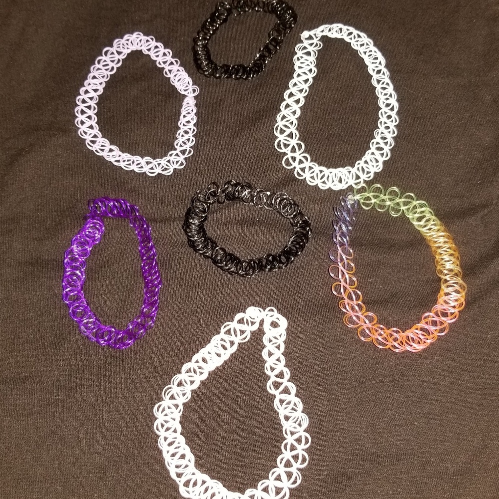 Tattoo Choker Set (NWOT)